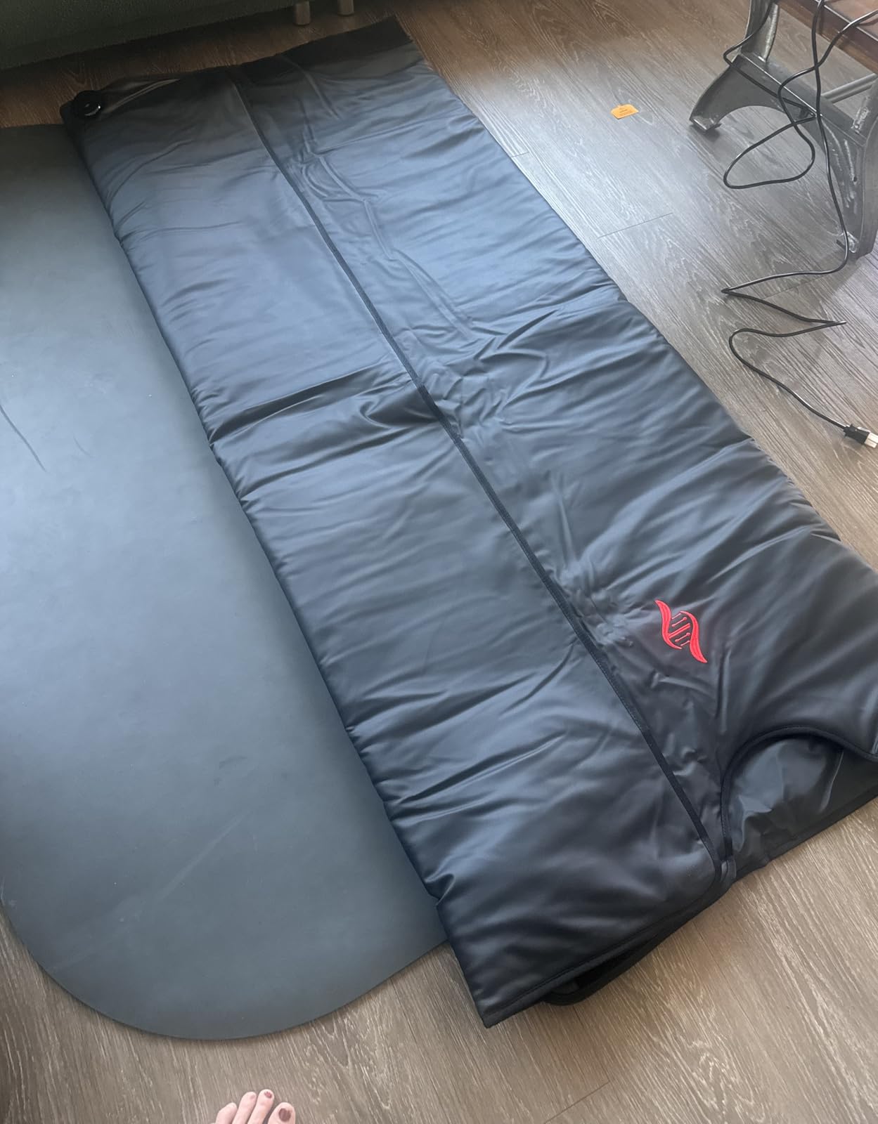 Healix Infrared Sauna Blanket Zero EMF | Portable Home Sauna Blanket for Relaxation & Wellness | Far Infrared Heating, Adjustable Temp (77-176F) customer photo 2