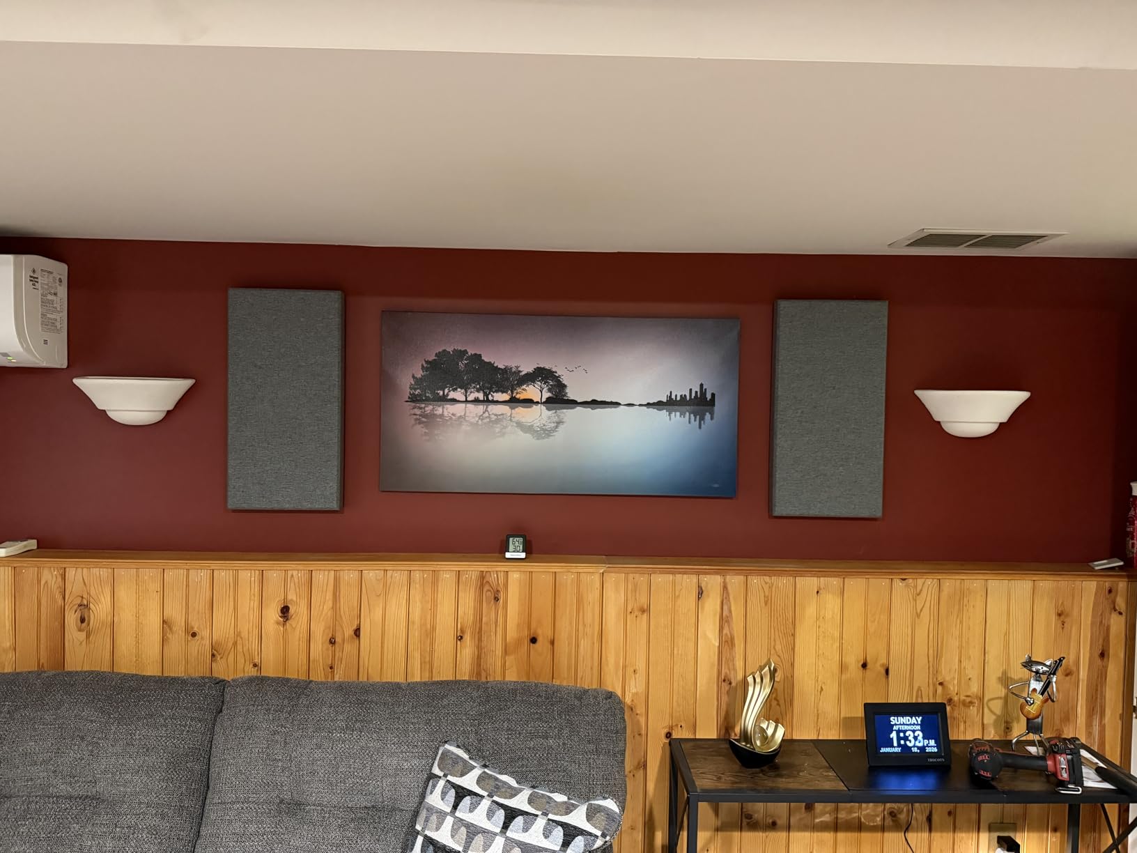 UMIACOUSTICS 4 PCS Acoustic Panels with Hanging Brackets, 2