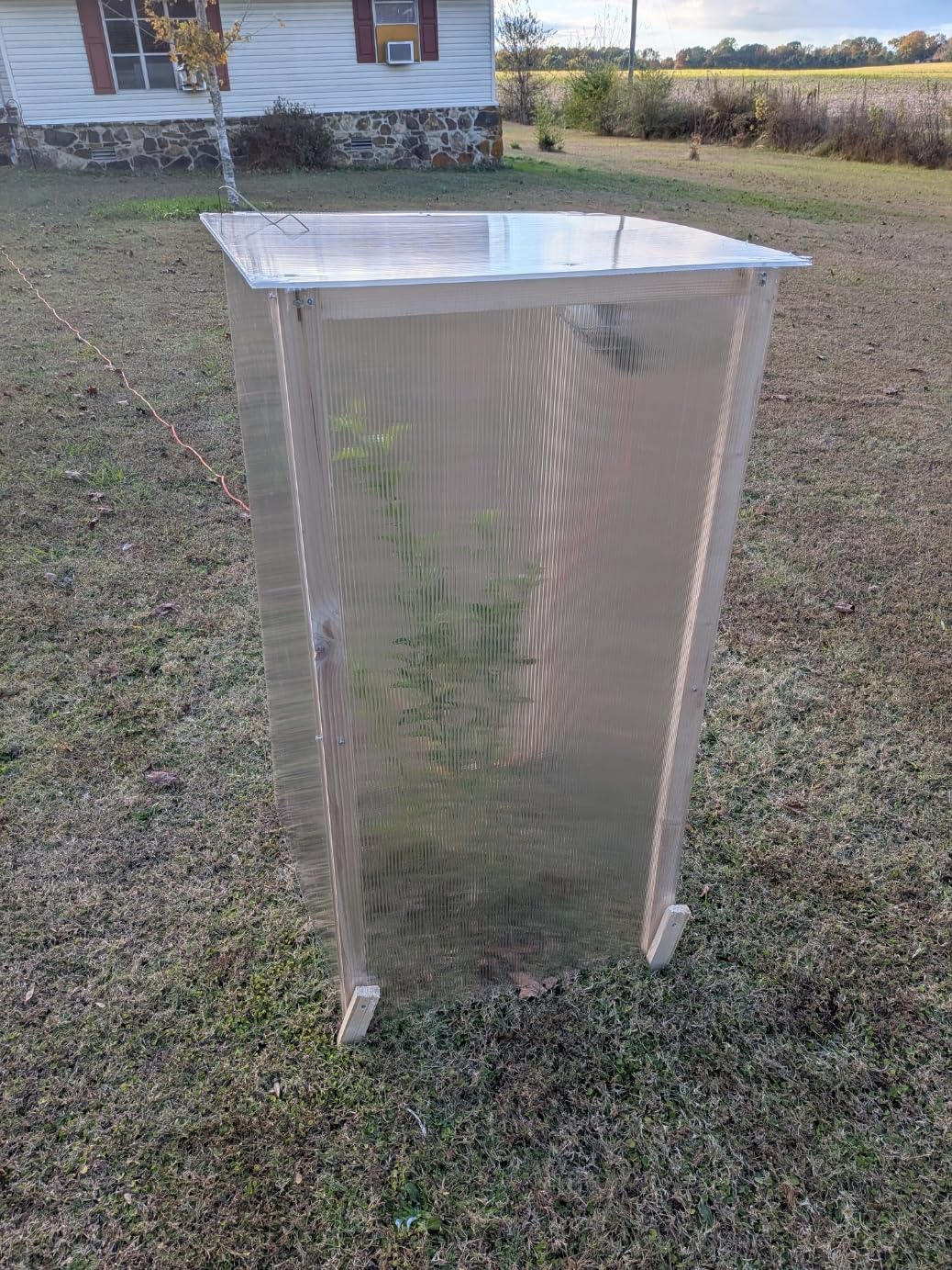 14 Pack Polycarbonate Greenhouse Panels, 4' x 2' x 0.16'' Twin-Wall Polycarbonate Sheets for All Weather Greenhouse Covering customer photo 2