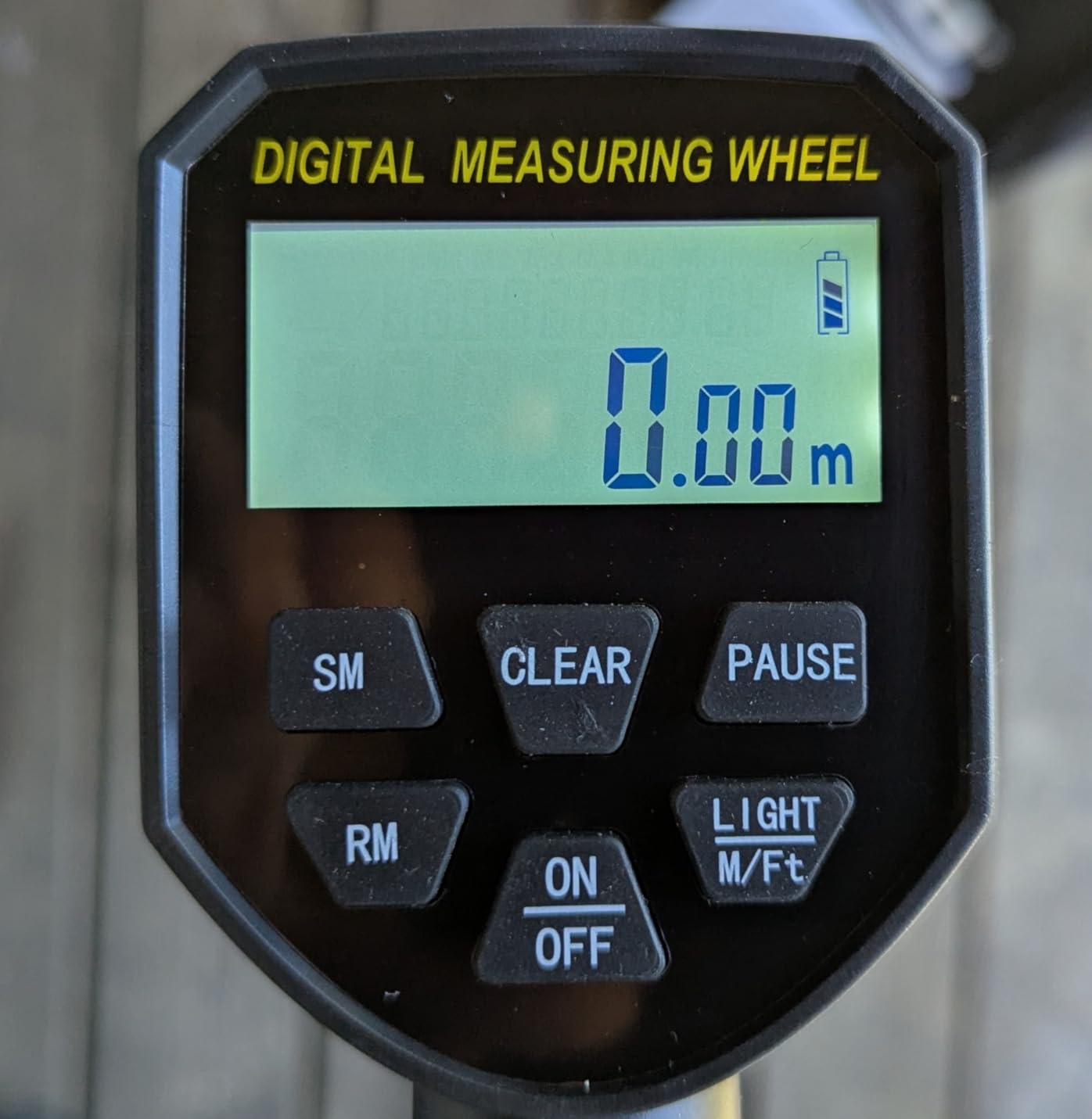 DEKOPRO 4V Digital Measuring Wheel in Feet, 12.5 Inch 99,999Ft/ 99,999M Digital Display Folding Wheel Measurement Roller with Storage Bag customer photo 2