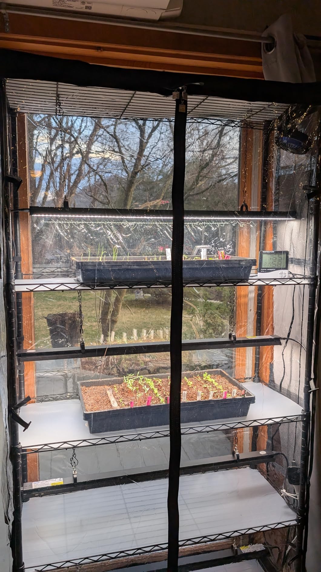 Barrina LP600 Mini Greenhouse with Grow Lights - 5-Tier Plant Stand with 100W Full Spectrum LED Light System customer photo 2