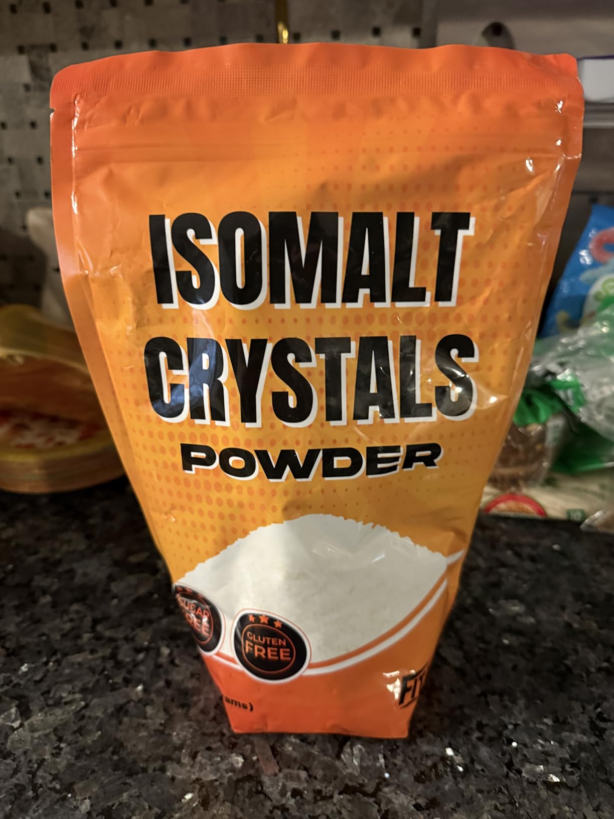 Isomalt Crystals 2 lbs - Sugar Substitute Powder for Baking and Decorating - Clear and Ready to Use customer photo 2