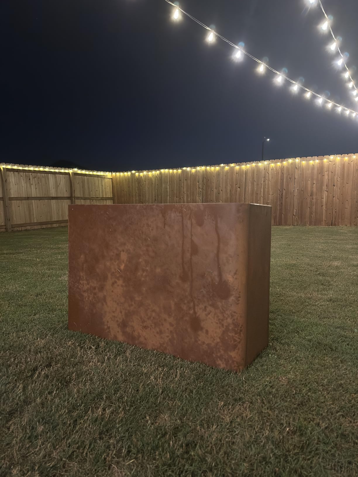 Corten Steel Planter Box 36