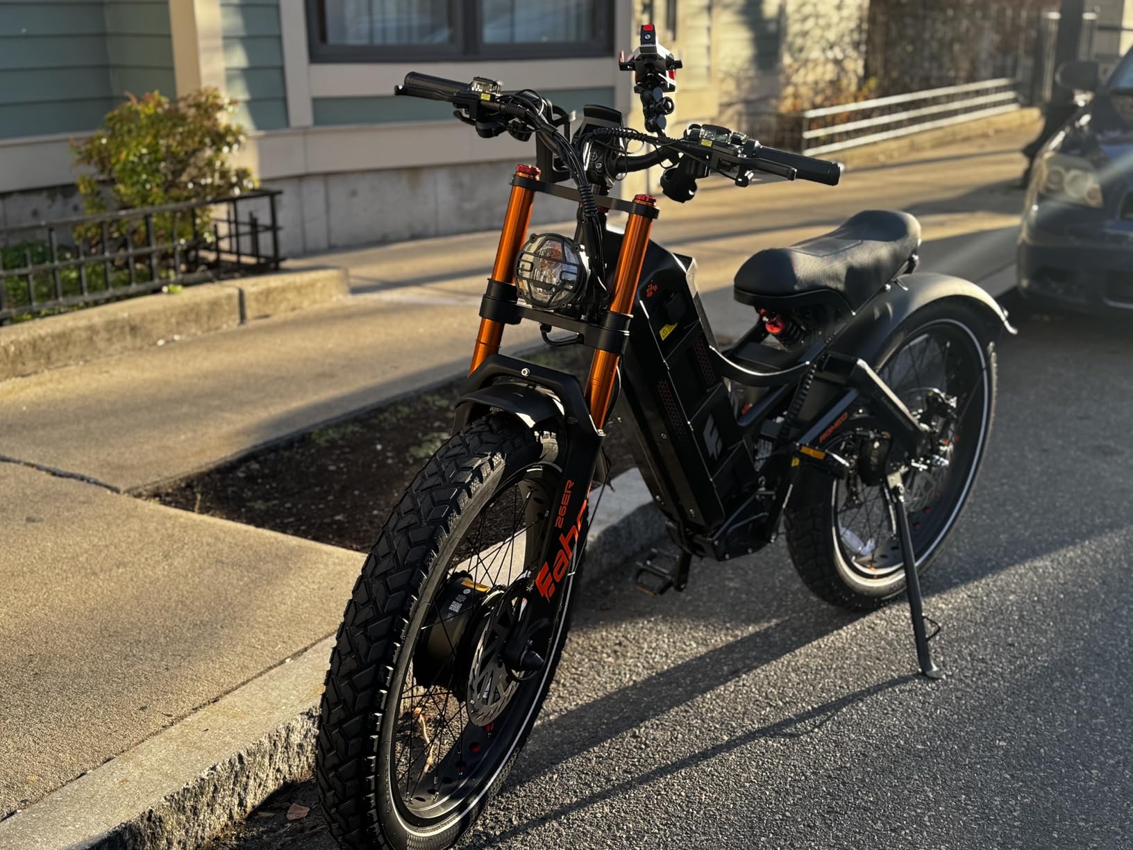 2026 eAhora Romeo Dual-Motor Ebike - 50Mph 5600W 60-80AH 250Miles Long Range Electric Bike for Adults, Full Suspension Hydraulic Brakes Electric Bicycle, 26