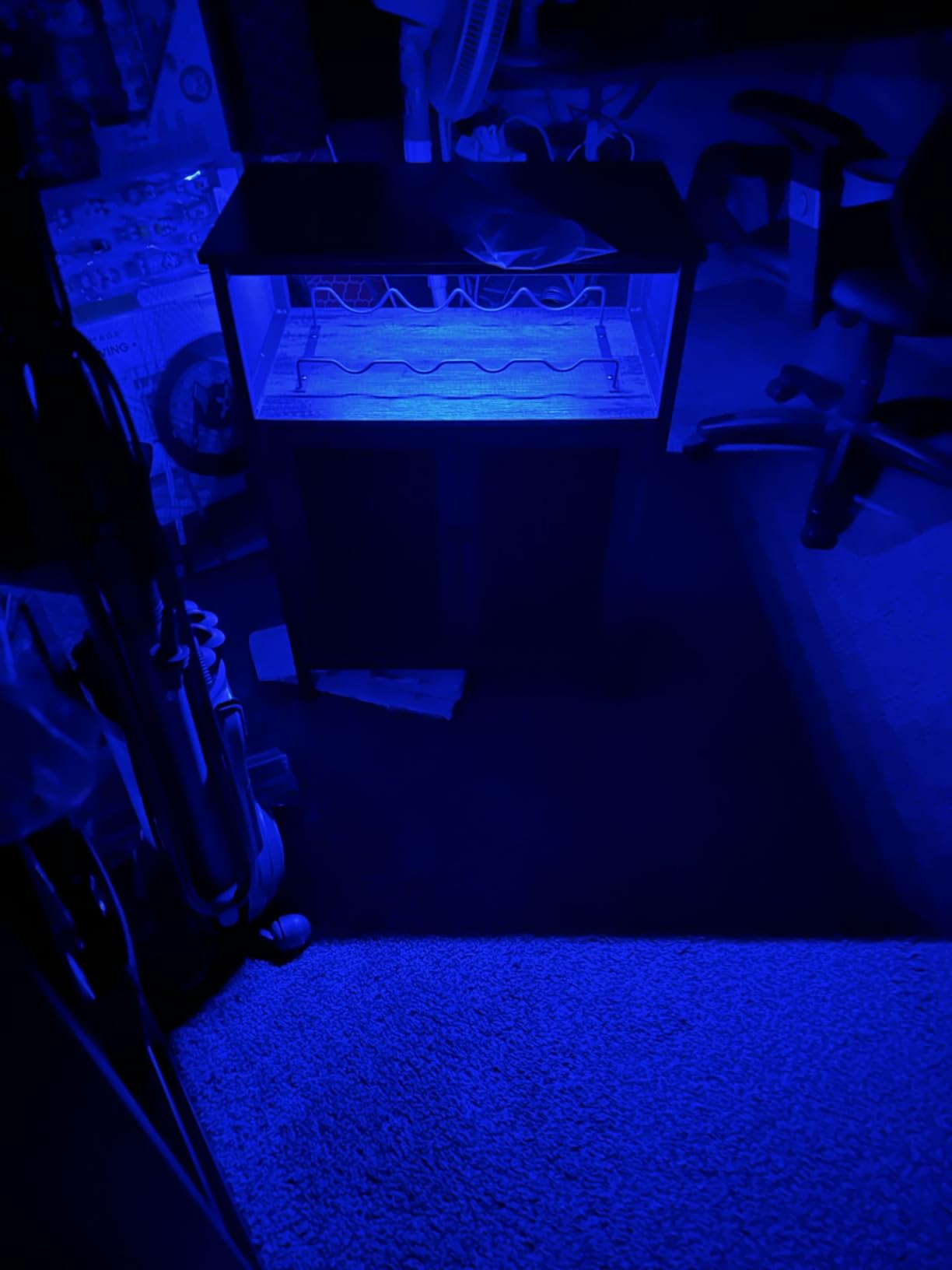 Unikito Wine Bar Cabinet with LED Light, Liquor Cabinet with Drawer customer photo 2