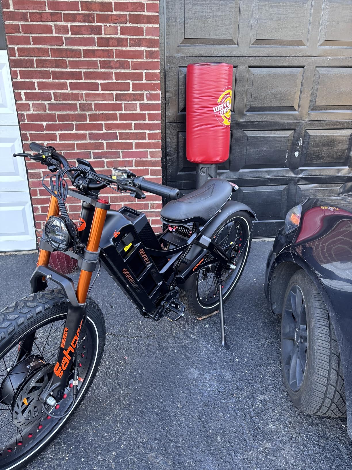eAhora 2026 Romeo Pro 3 50MPH Electric Bike for Adults 5600W Dual Motor E Bike 60V/80Ah 250 Miles Long Range Electric Bicycle, 26 * 4.0 Fat Tire Full Suspension Electric Mountain Bike Delivery Commute customer photo 1