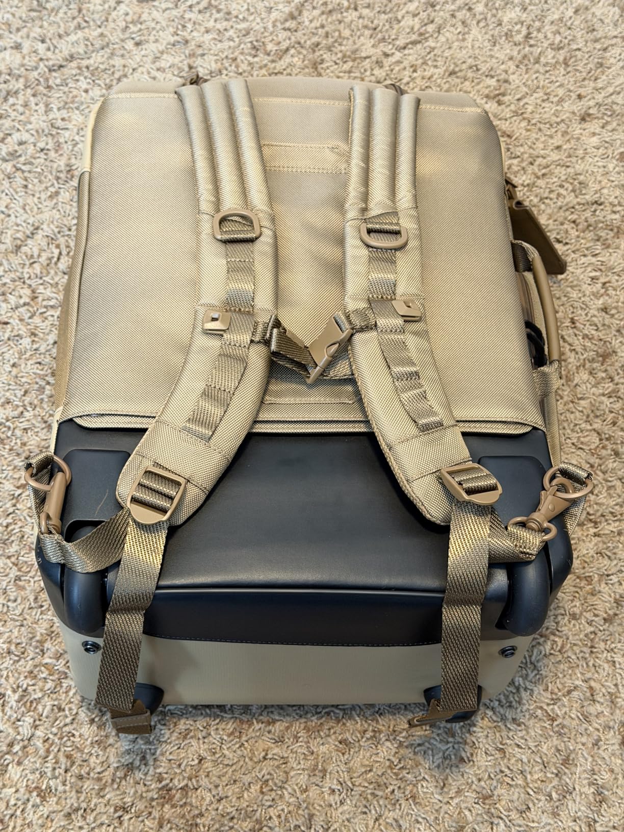 TUMI Alpha Bravo Wheeled Duffel Carry-On - Ballistic Nylon - 21.8