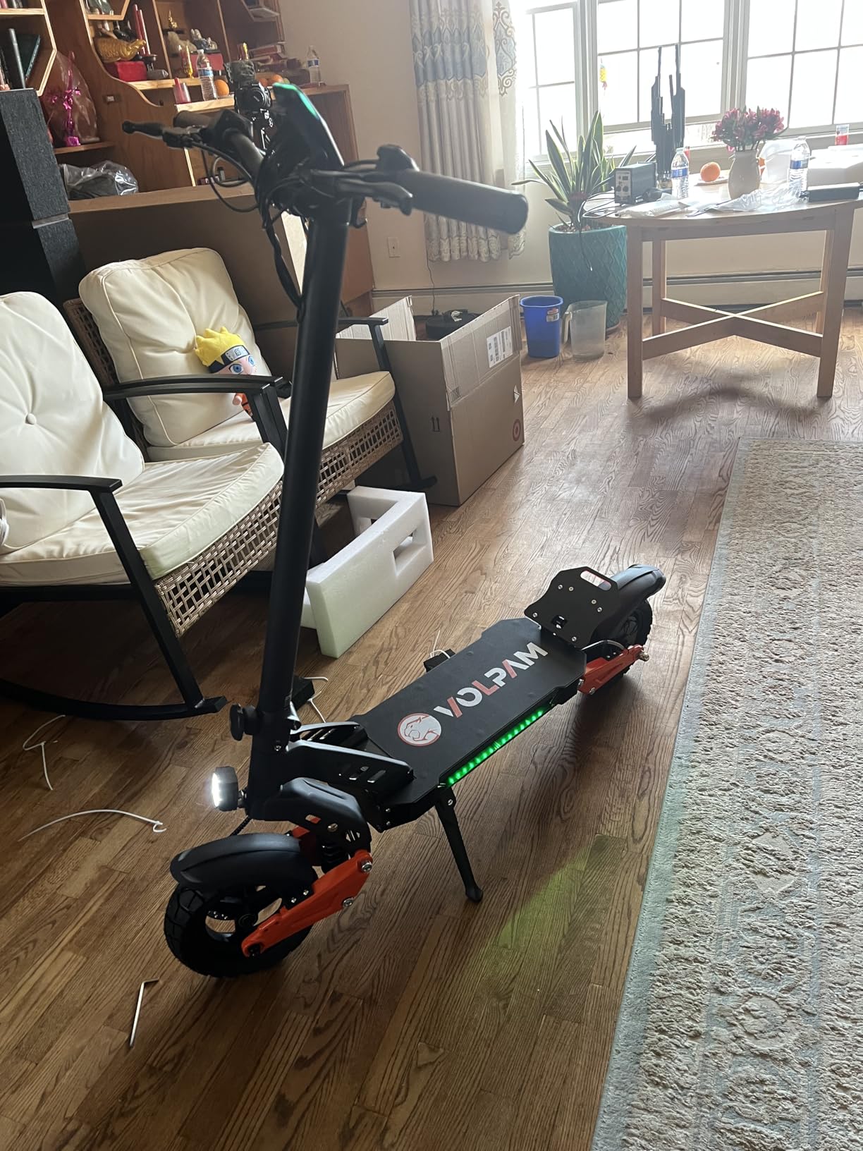 11'' Electric Scooter for Adults with Dual Suspension, Top Speed 31 MPH, 800W Strong Motor, Max 30 Miles Long Range, E Scooter for Commuting, APP Control, 220LBS Max Load customer photo 1