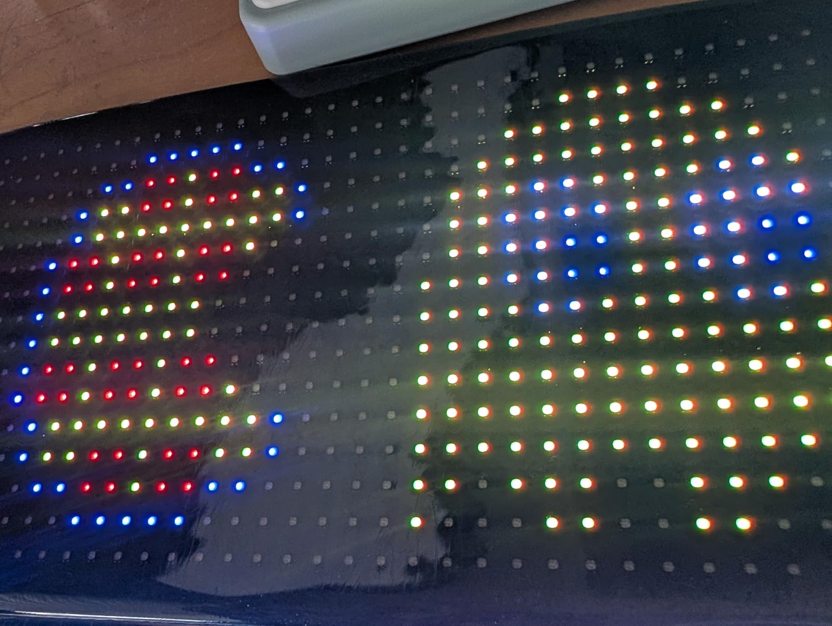 HYPERLITE Scrolling LED Sign: Custom Text LED Display 35.4 x 7.6 inch - USB LED Advertising Sign - Programmable LED Sign - for Business Party Birthday Decorations customer photo 2