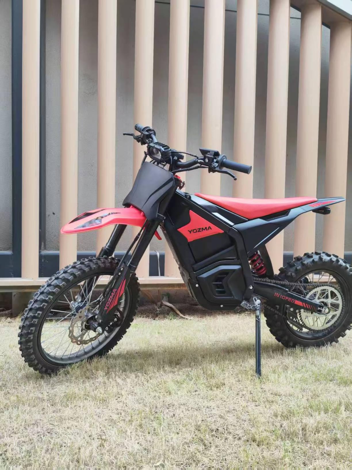 Yozma IN10 Pro Electric Dirt Bike, 5500 Peak Mid-Drive Motor, 50 Mph Max Speed Ebike, 60V 27AH Battery with 60 Miles Max Range, 17''/14'' Off-Road Tires, Hydraulic Brakes & Dual Shock Absorption customer photo 1