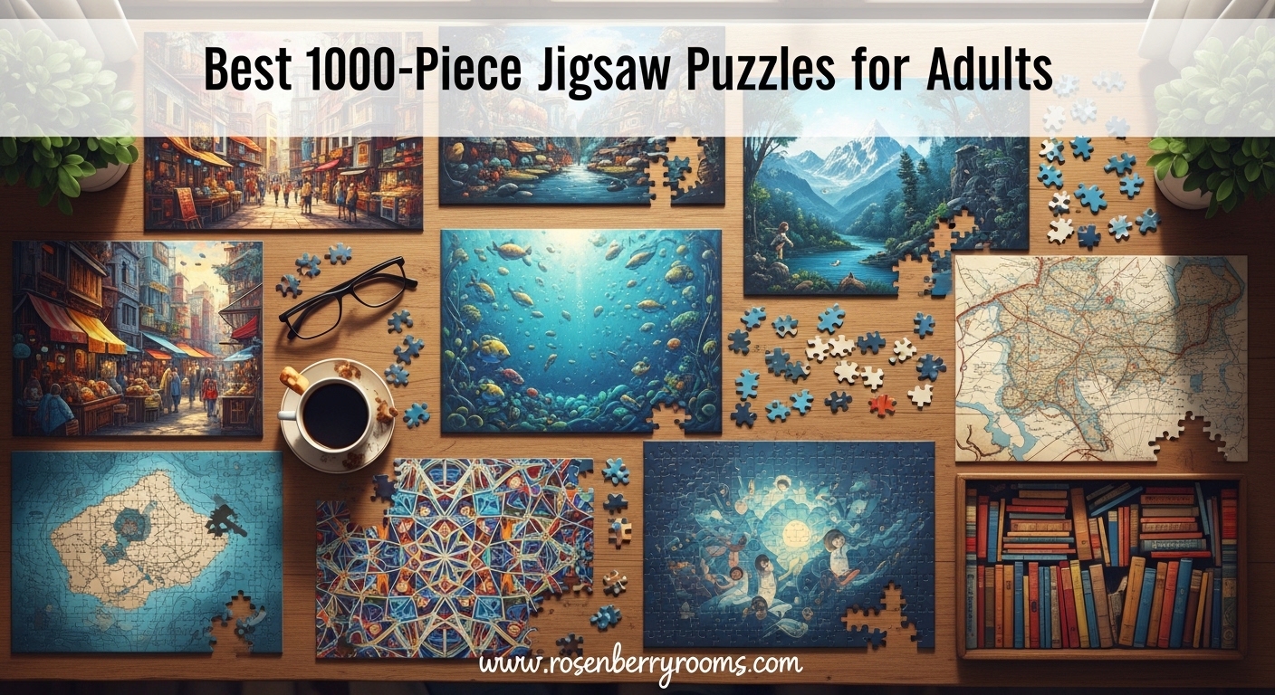 Best 1000-Piece Jigsaw Puzzles for Adults