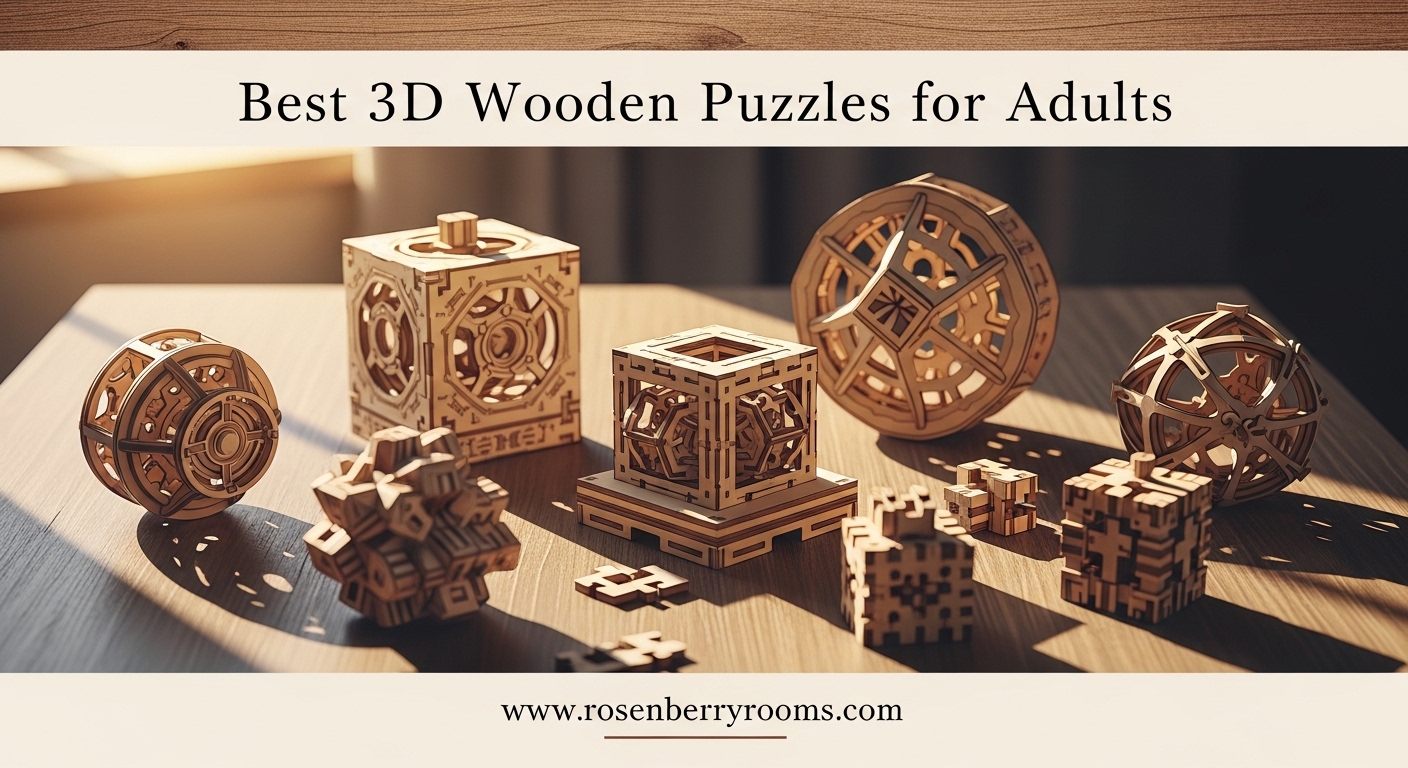 Best 3D Wooden Puzzles for Adults