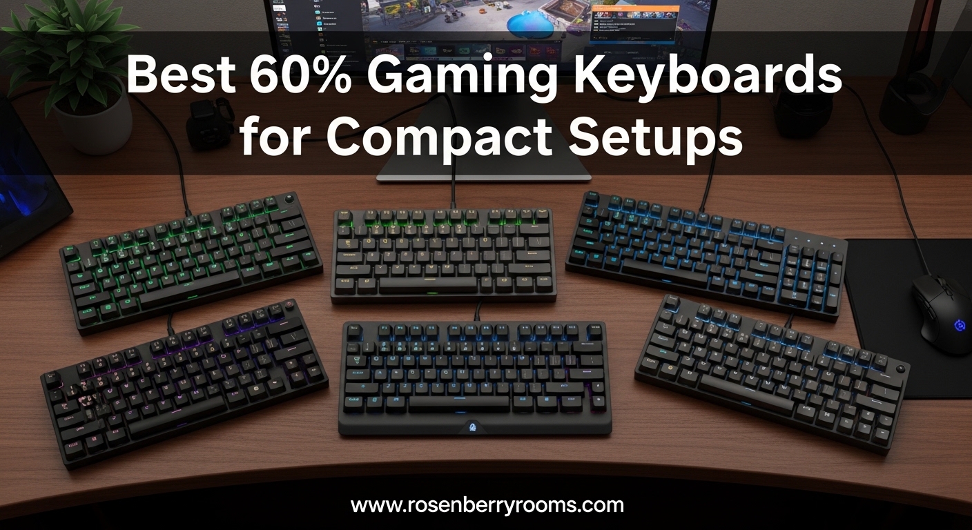Best 60% Gaming Keyboards for Compact Setups