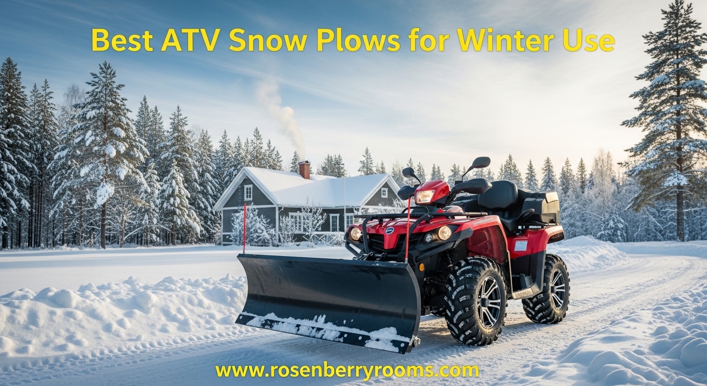 Best ATV Snow Plows for Winter Use