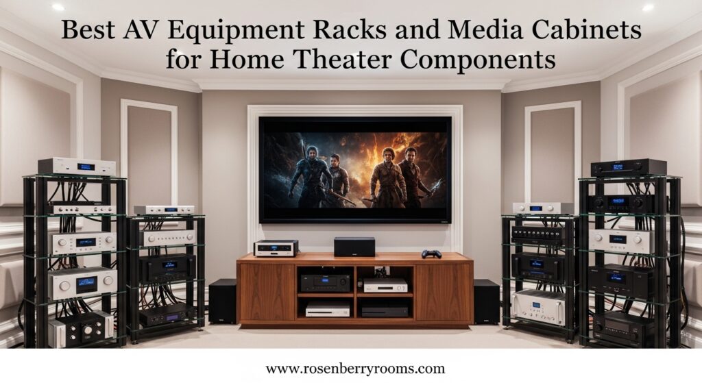 15 Best AV Equipment Racks and Media Cabinets for Home Theater ...