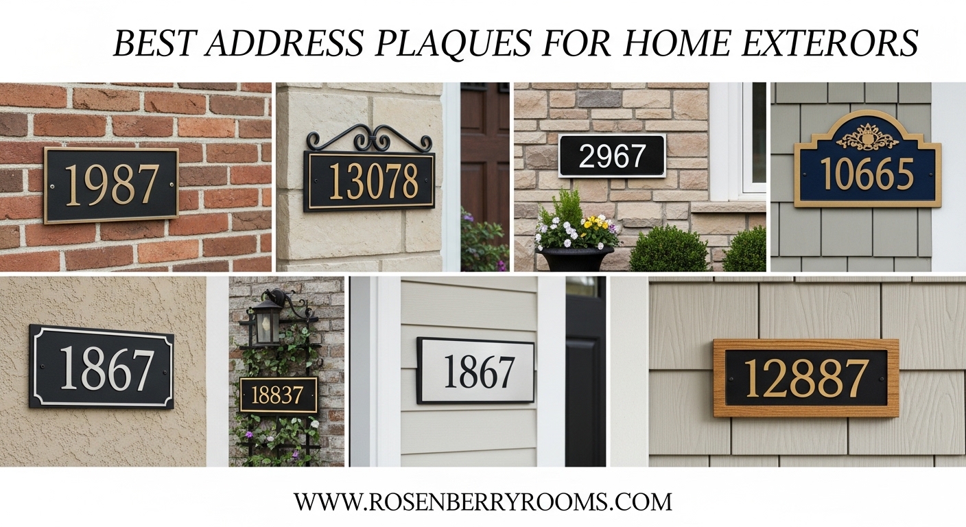 Best Address Plaques for Home Exteriors
