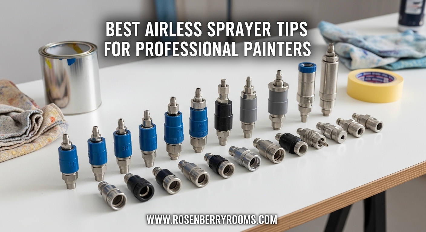 Best Airless Sprayer Tips for Professional Painters