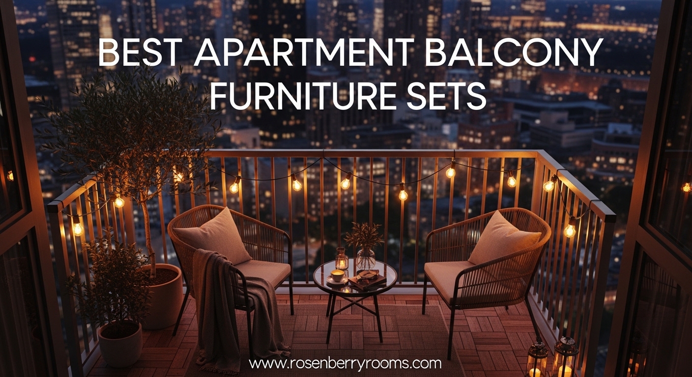 Best Apartment Balcony Furniture Sets