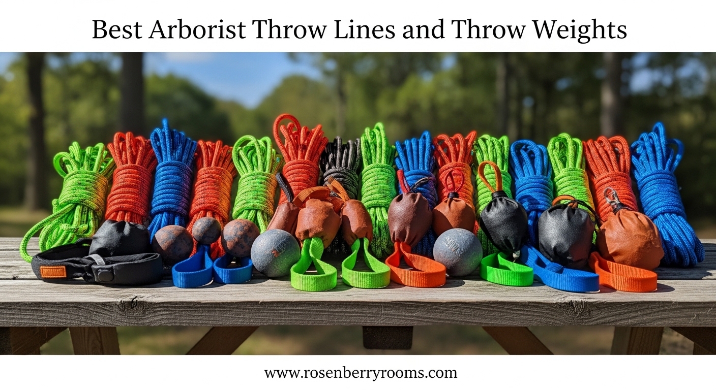 Best Arborist Throw Lines and Throw Weights