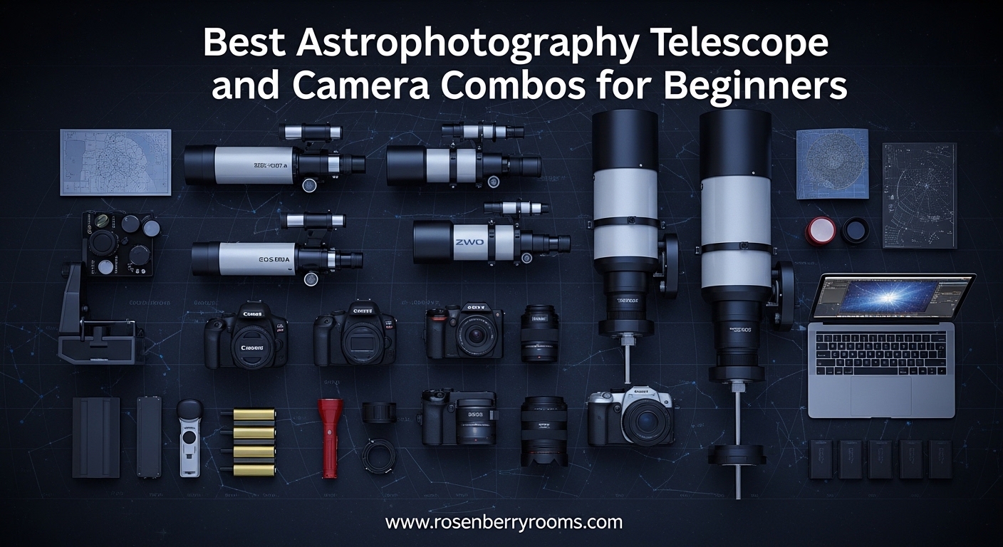 Best Astrophotography Telescope and Camera Combos for Beginners