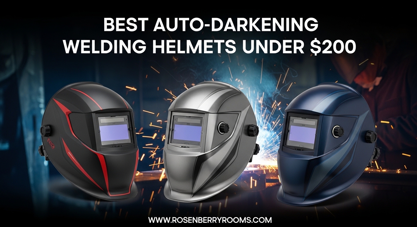 Best Auto-Darkening Welding Helmets Under $200