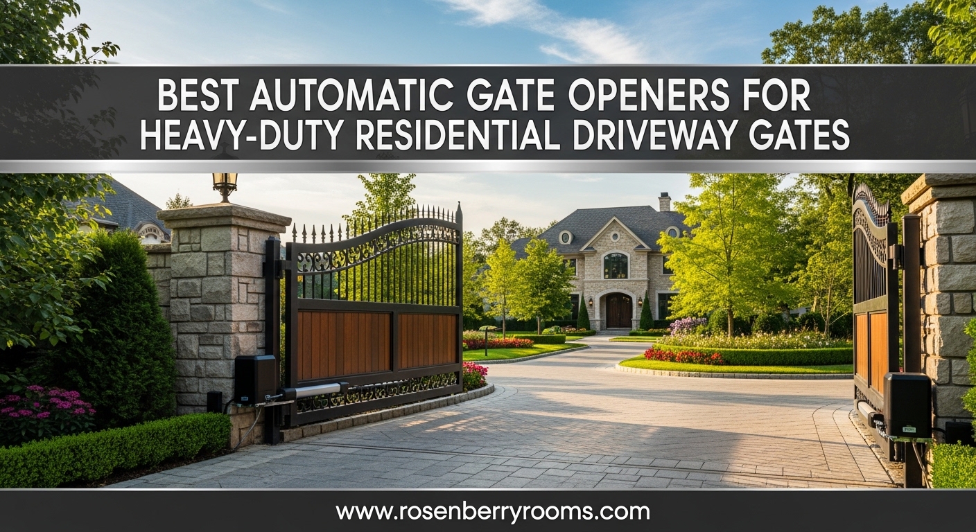 Best Automatic Gate Openers for Heavy-Duty Residential Driveway Gates