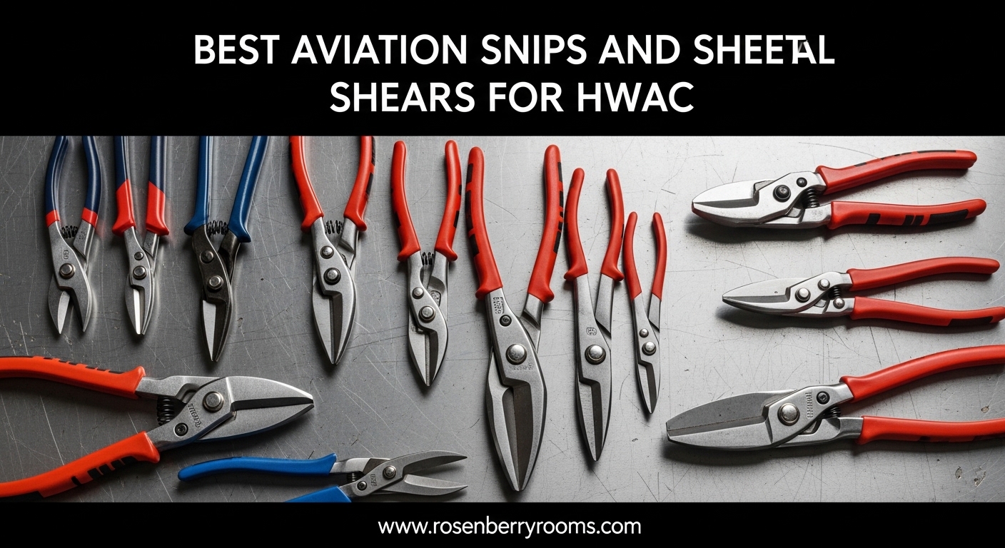 Best Aviation Snips and Sheet Metal Shears for HVAC