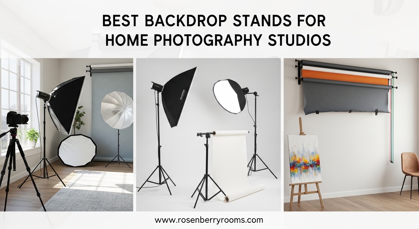 Best Backdrop Stands for Home Photography Studios