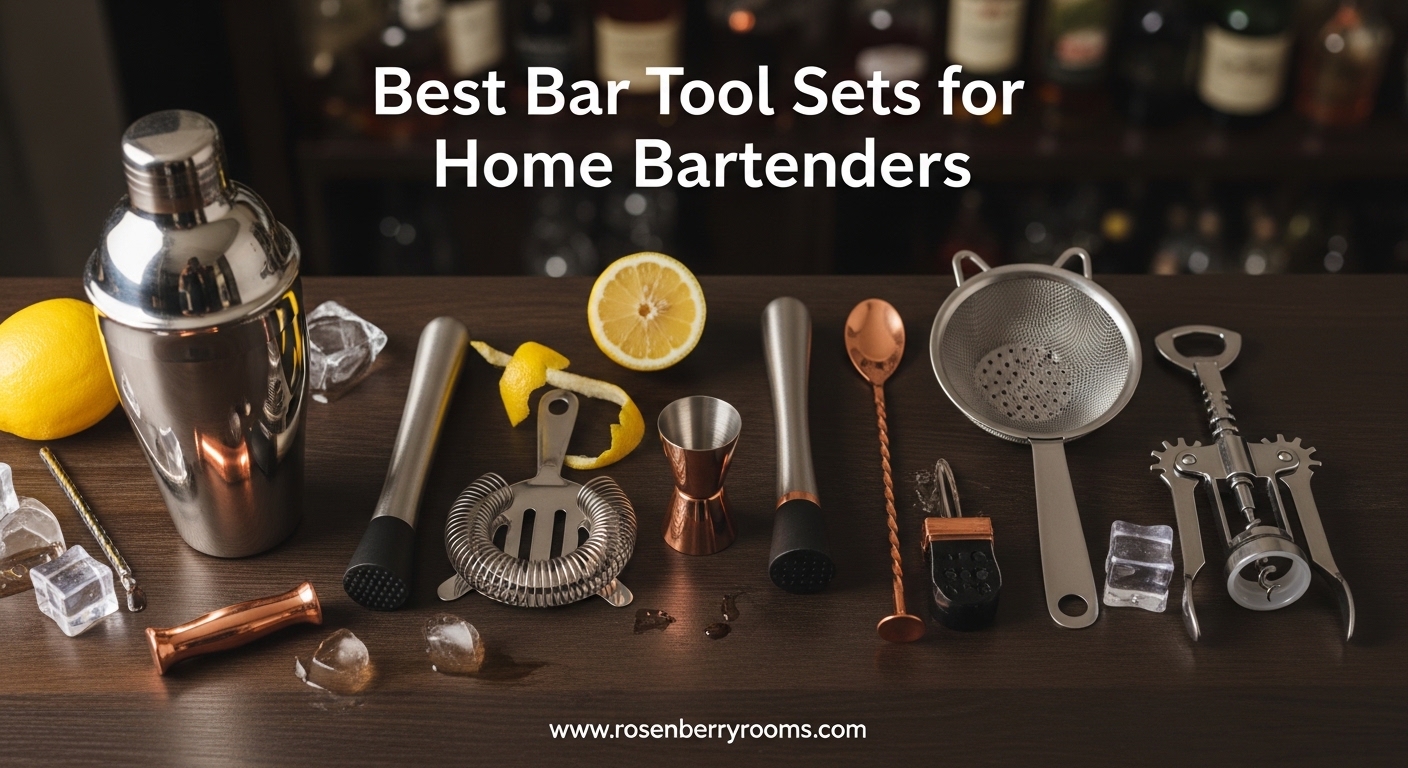 Best Bar Tool Sets for Home Bartenders