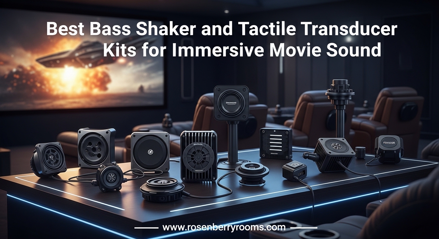 Best Bass Shaker and Tactile Transducer Kits for Immersive Movie Sound