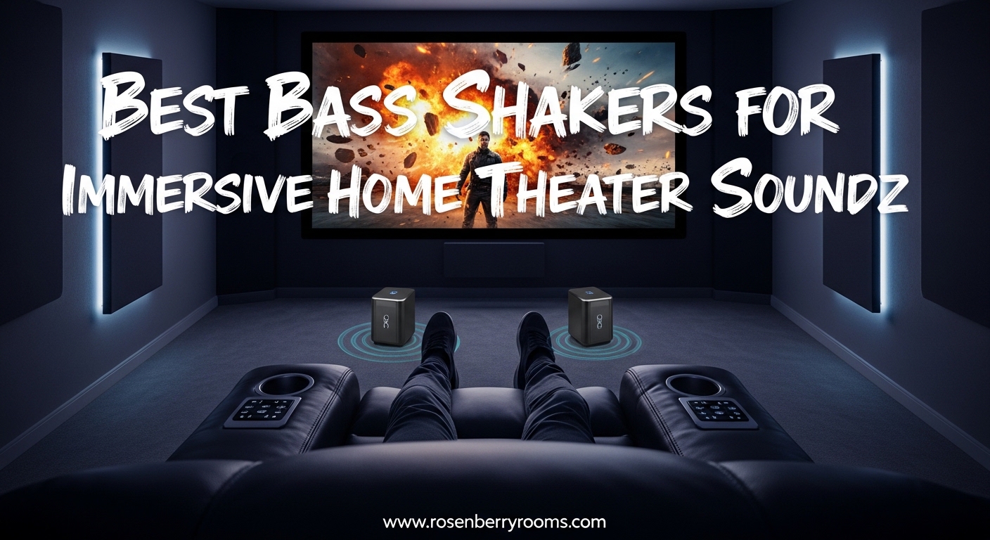 Best Bass Shakers for Immersive Home Theater Sound