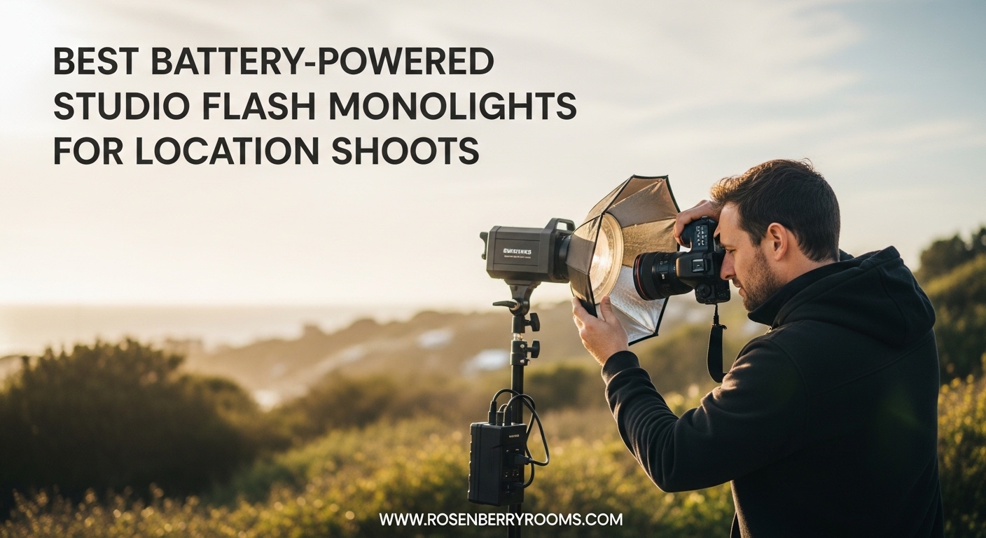 Best Battery-Powered Studio Flash Monolights for Location Shoots
