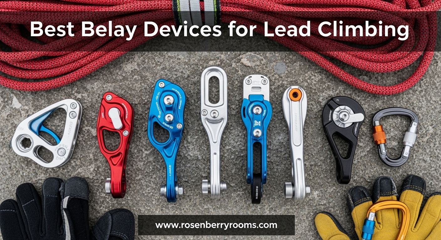 Best Belay Devices for Lead Climbing