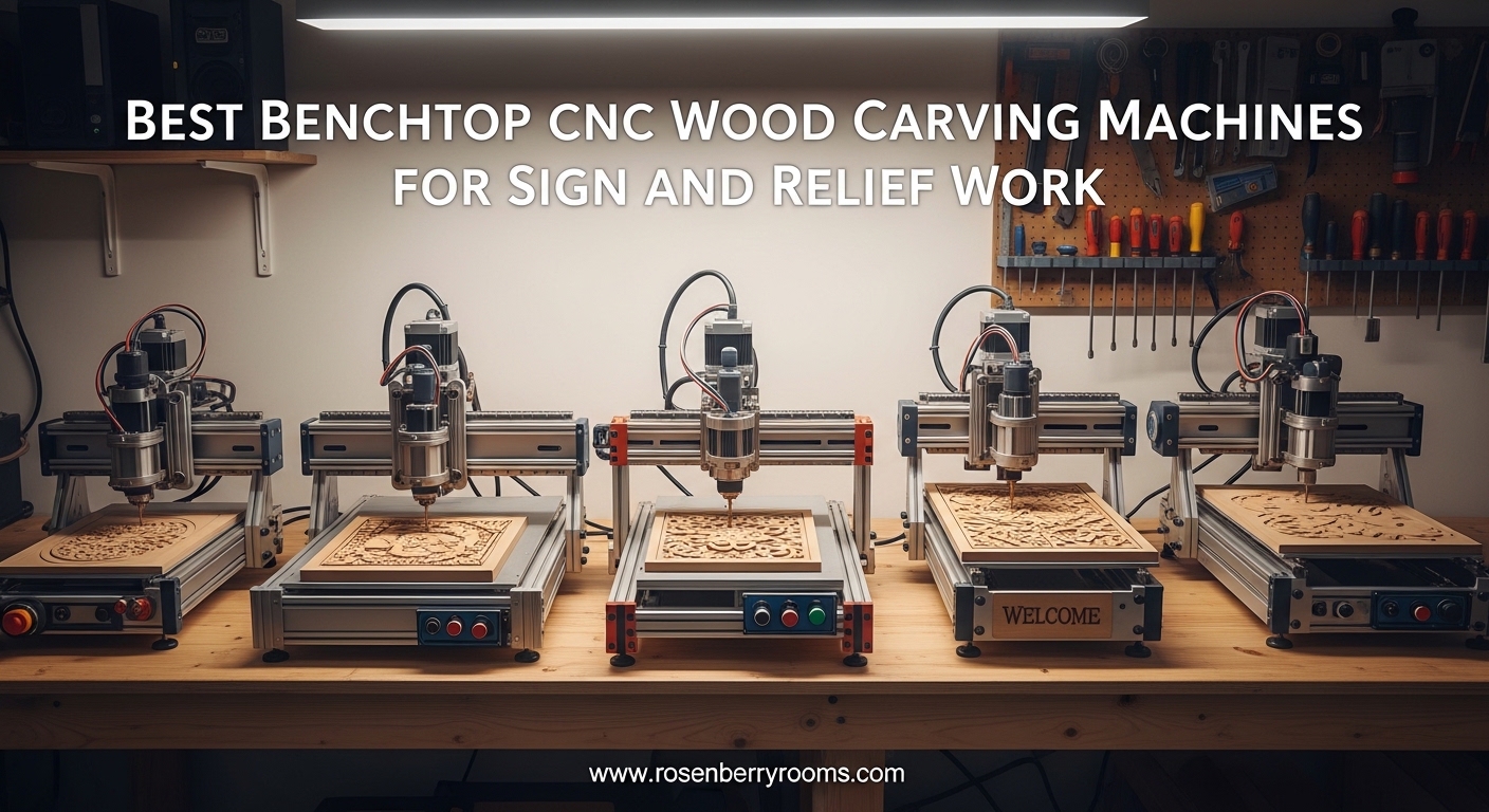 Best Benchtop CNC Wood Carving Machines for Sign and Relief Work