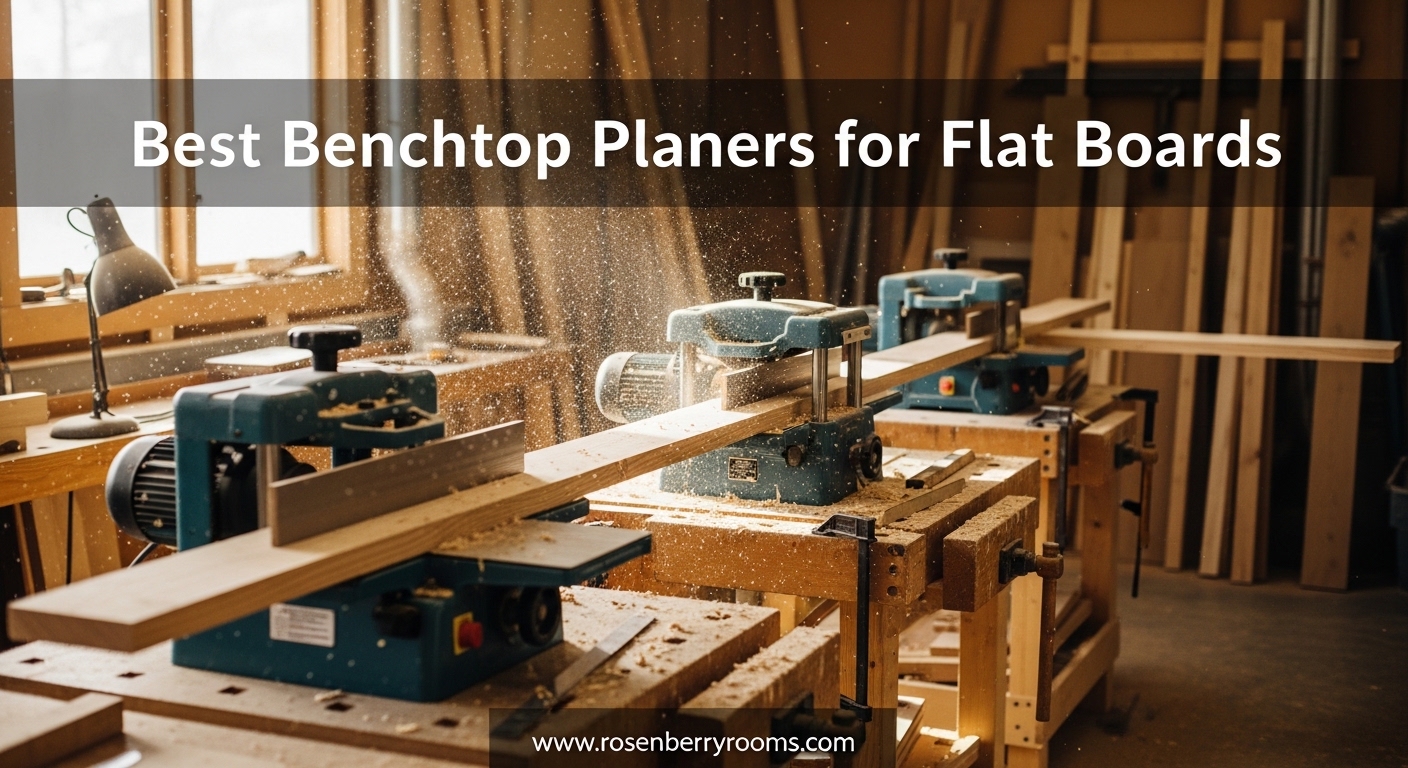 Best Benchtop Planers for Flat Boards