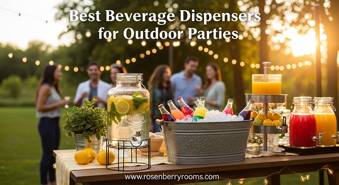 Best Beverage Dispensers for Outdoor Parties