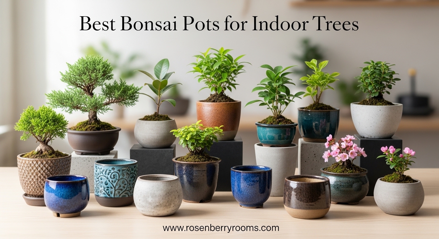 Best Bonsai Pots for Indoor Trees