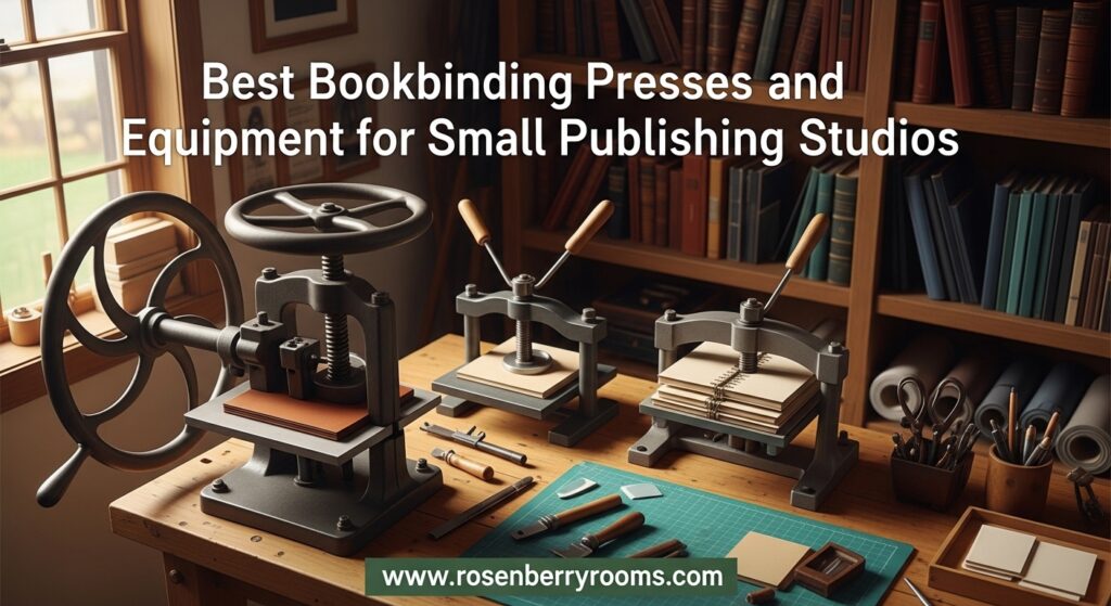 The current image has no alternative text. The file name is: Best-Bookbinding-Presses-and-Equipment-for-Small-Publishing-Studios.jpg