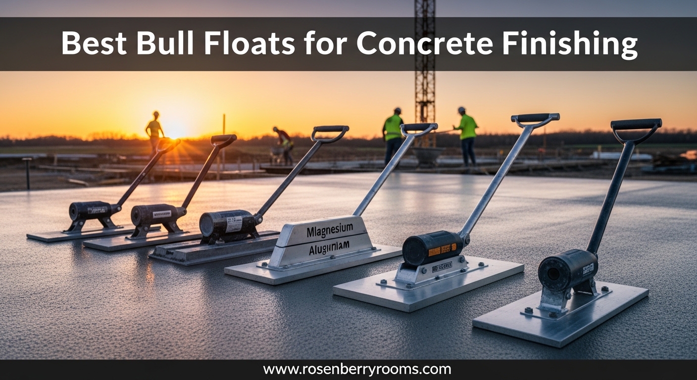 Best Bull Floats for Concrete Finishing