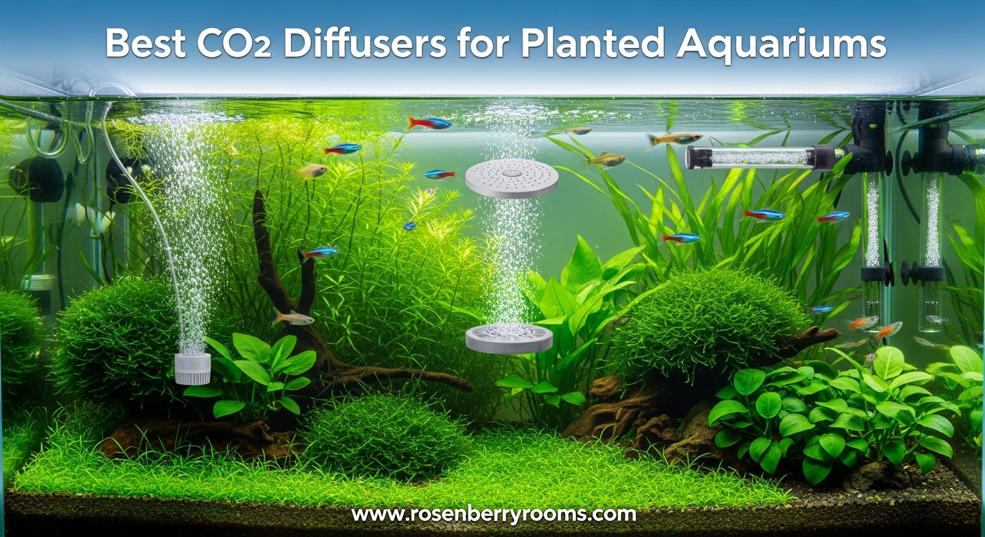 Best CO2 Diffusers for Planted Aquariums