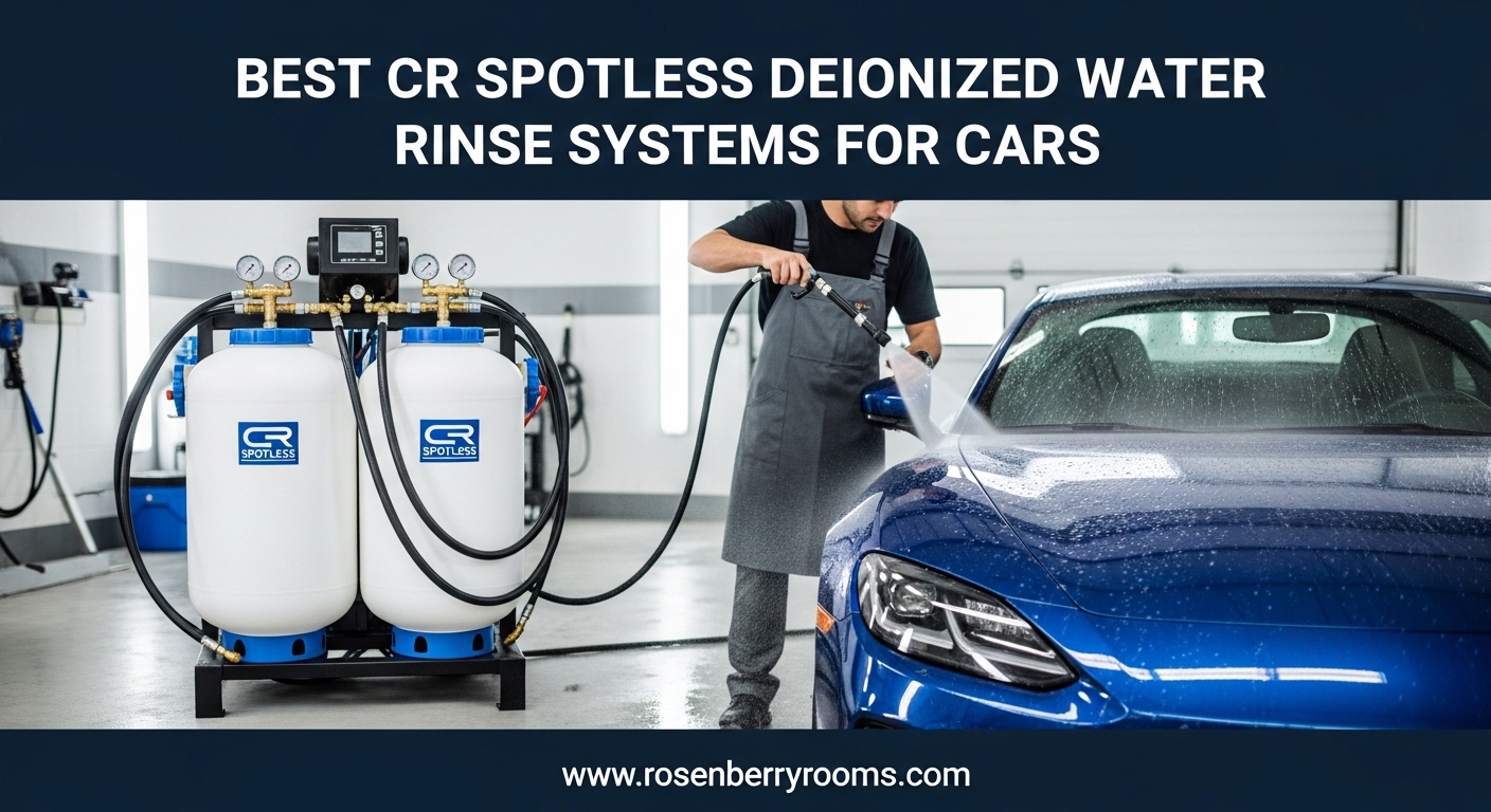 Best CR Spotless Deionized Water Rinse Systems for Cars