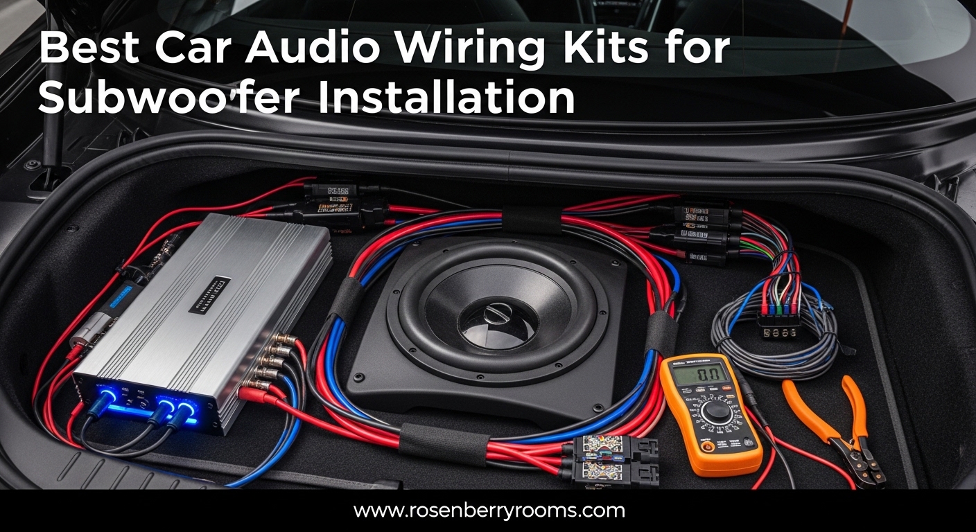 Best Car Audio Wiring Kits for Subwoofer Installation