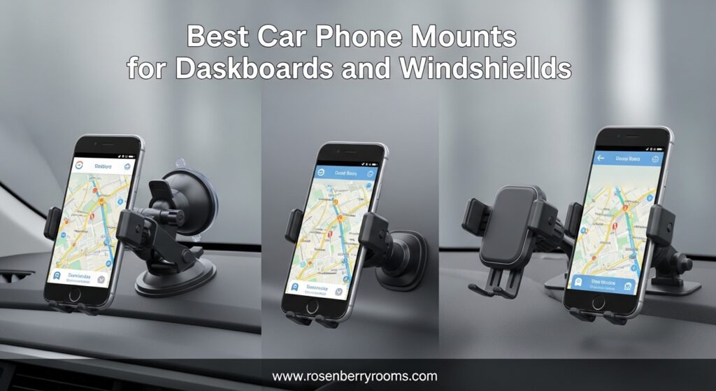 The current image has no alternative text. The file name is: Best-Car-Phone-Mounts-for-Dashboards-and-Windshields.jpg