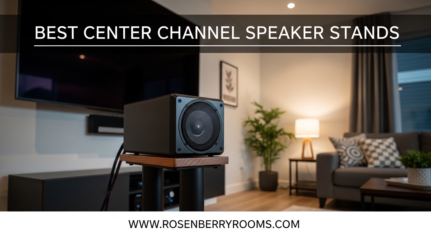 Best Center Channel Speaker Stands