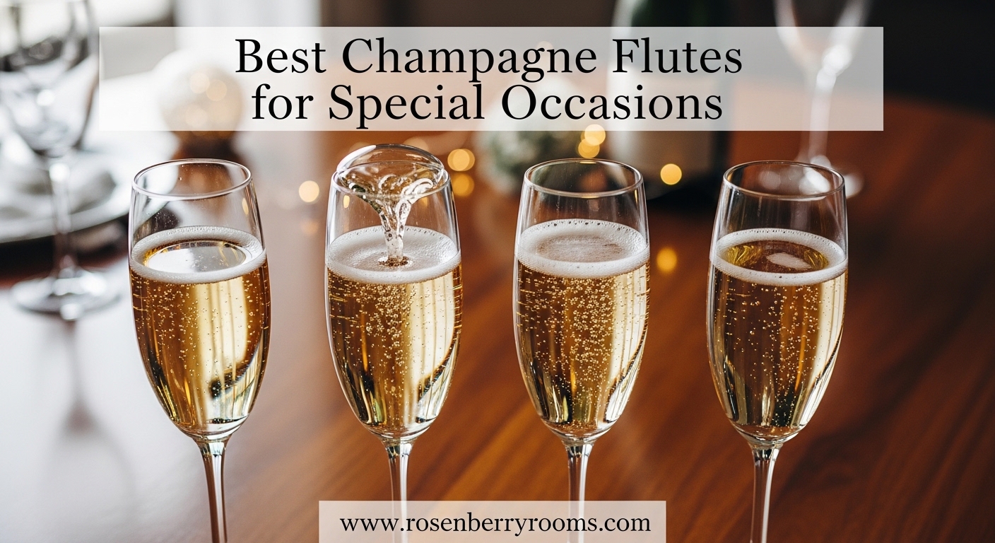 Best Champagne Flutes for Special Occasions
