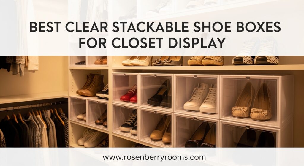 The current image has no alternative text. The file name is: Best-Clear-Stackable-Shoe-Boxes-for-Closet-Display.jpeg