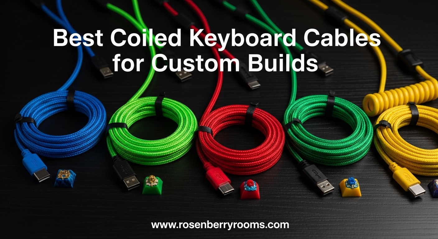 Best Coiled Keyboard Cables for Custom Builds