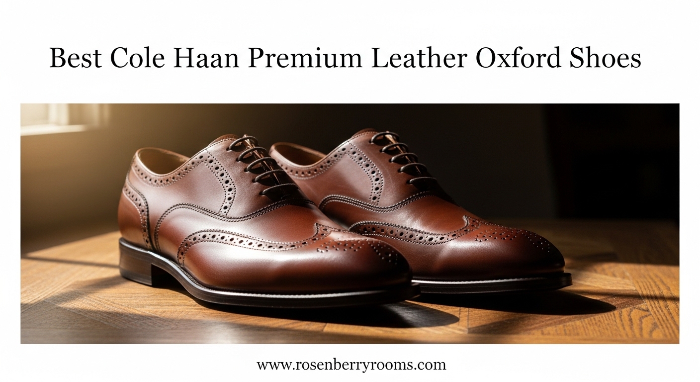 Best Cole Haan Premium Leather Oxford Shoes