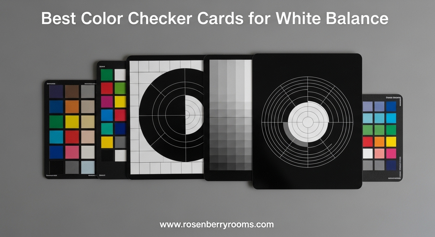 Best Color Checker Cards for White Balance