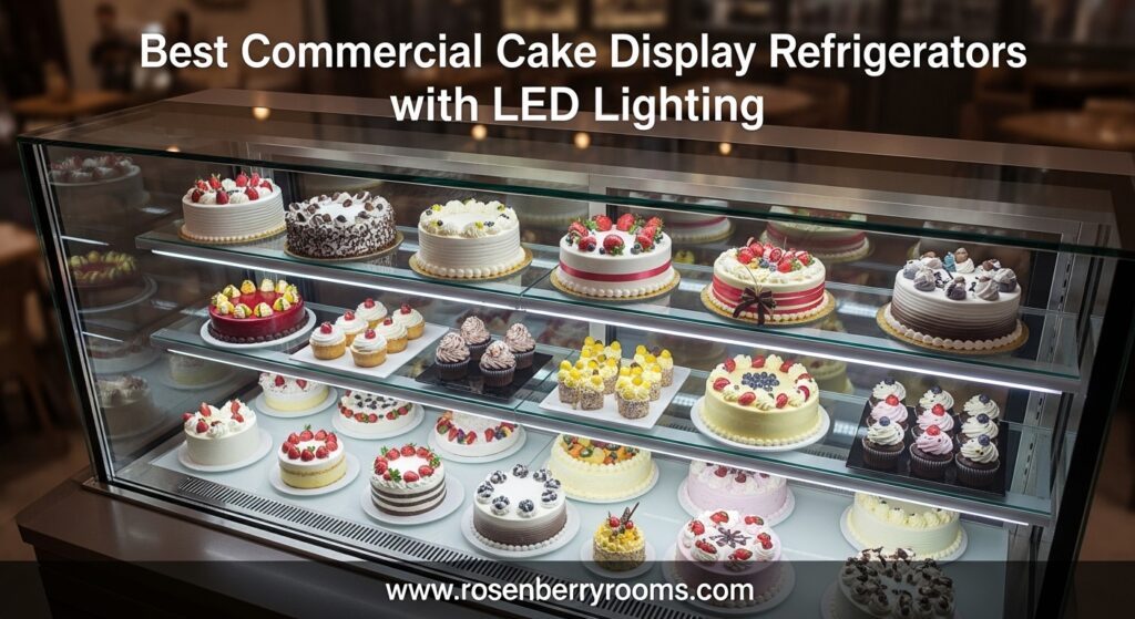 The current image has no alternative text. The file name is: Best-Commercial-Cake-Display-Refrigerators-with-LED-Lighting.jpg